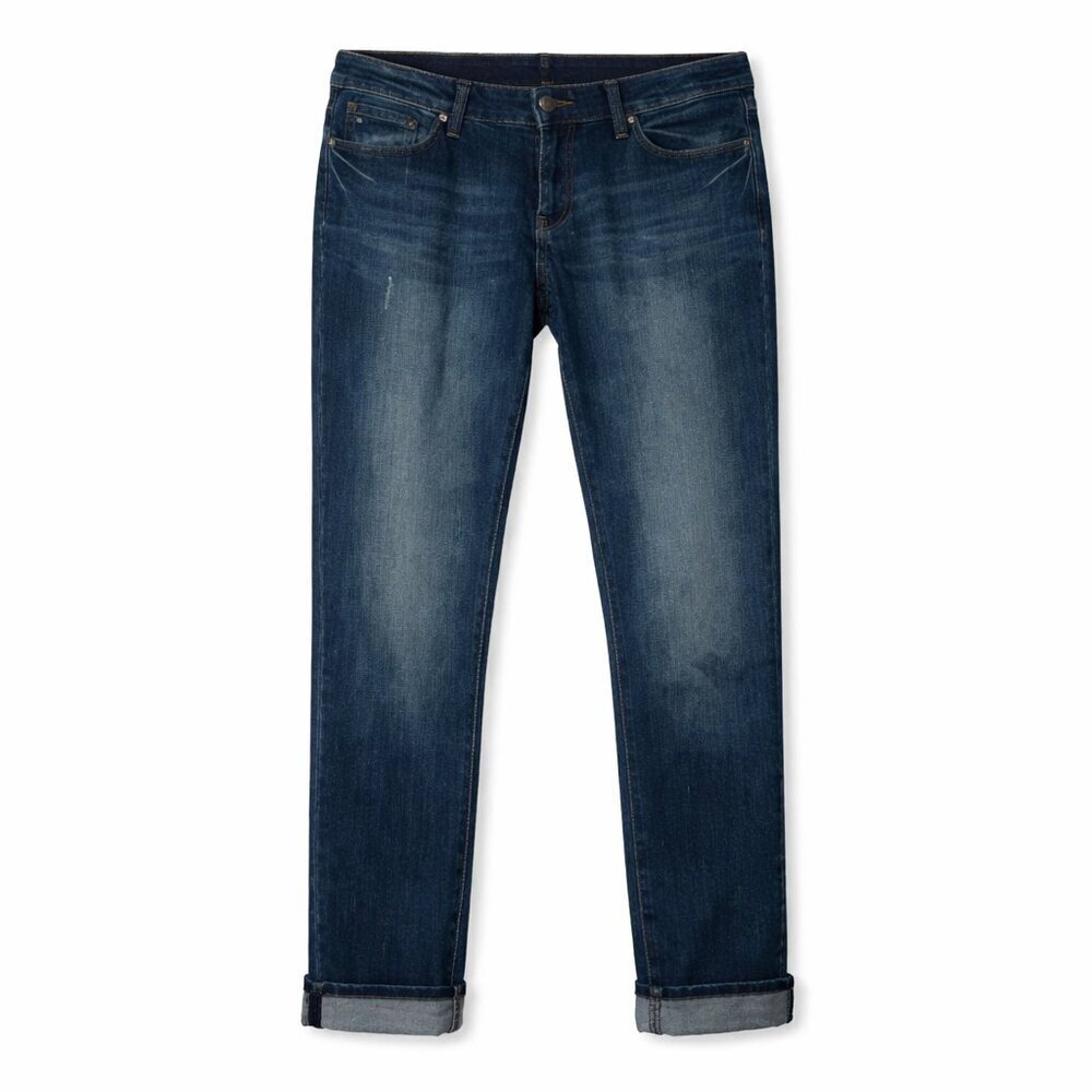 DL1961 Riley Boyfriend Medium Wash DLX Hybrid 360 Comfort Jeans Size 26